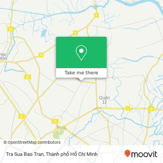 Bản đồ Tra Sua Bao Tran
