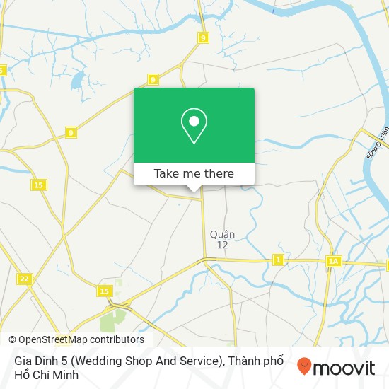 Bản đồ Gia Dinh 5 (Wedding Shop And Service)