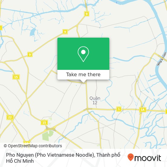 Bản đồ Pho Nguyen (Pho Vietnamese Noodle)