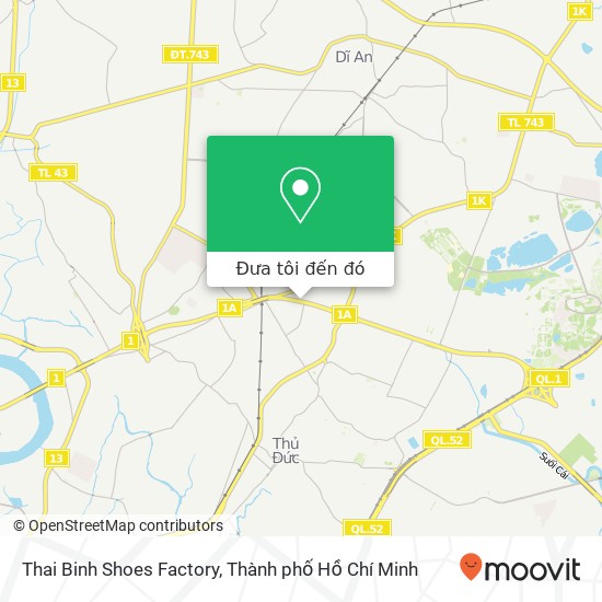 Bản đồ Thai Binh Shoes Factory