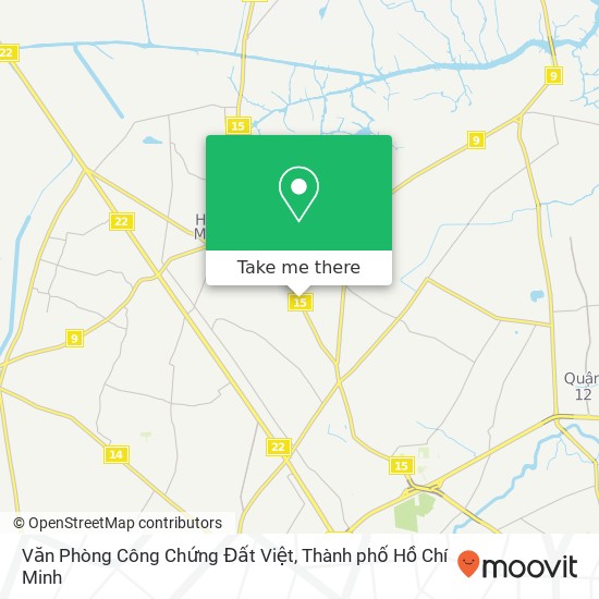 Bản đồ Văn Phòng Công Chứng Đất Việt