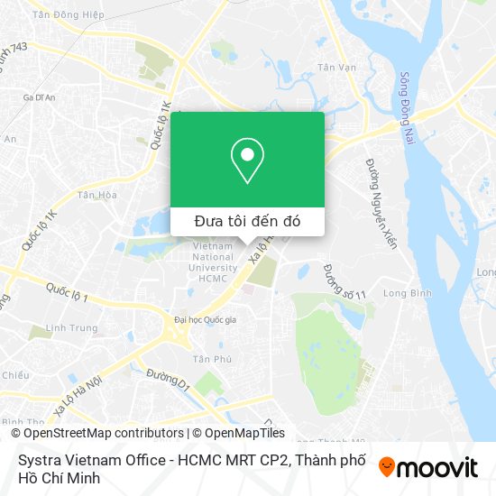 Bản đồ Systra Vietnam Office - HCMC MRT CP2