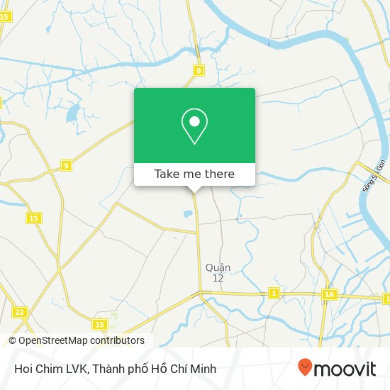 Bản đồ Hoi Chim LVK
