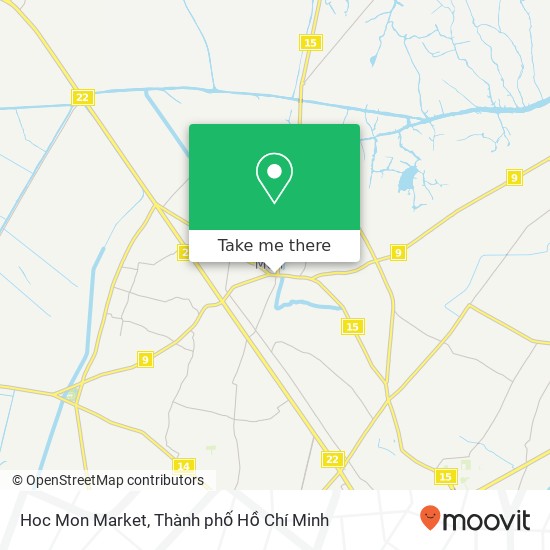 Bản đồ Hoc Mon Market