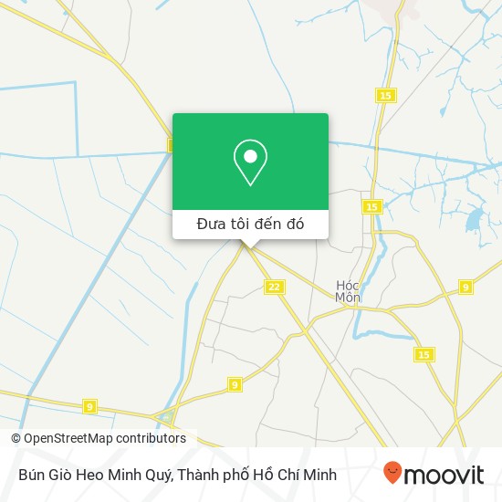 Bản đồ Bún Giò Heo Minh Quý