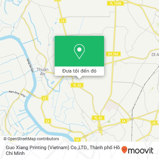 Bản đồ Guo Xiang Printing (Vietnam) Co.,LTD.