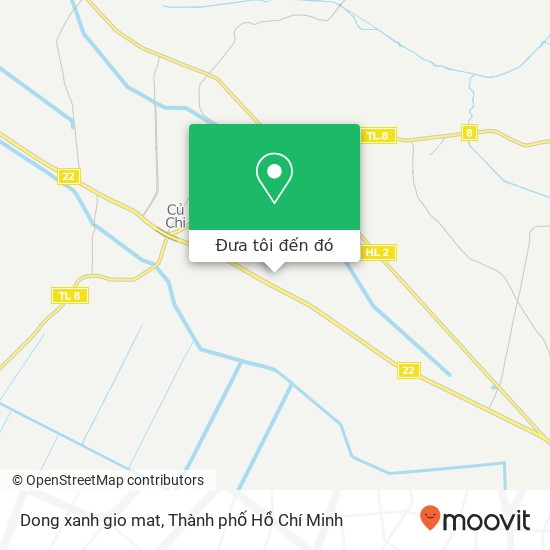 Bản đồ Dong xanh gio mat