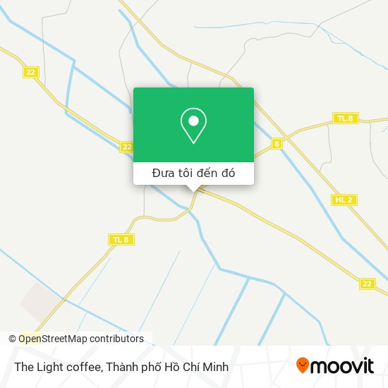 Bản đồ The Light coffee