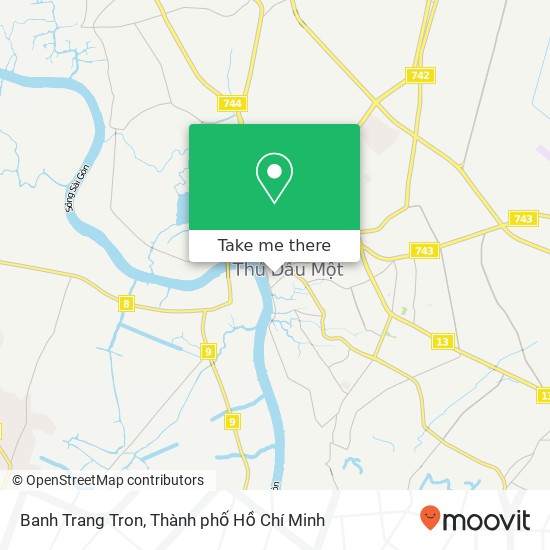 Bản đồ Banh Trang Tron