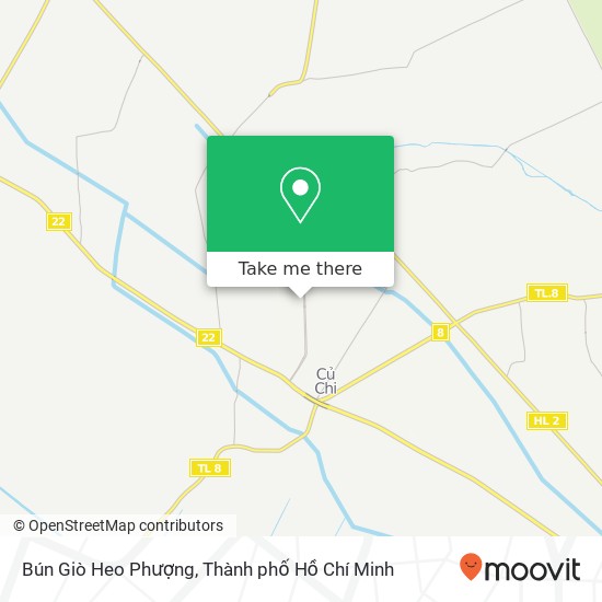 Bản đồ Bún Giò Heo Phượng