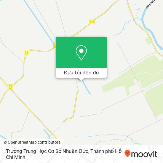 Bản đồ Trường Trung Học Cơ Sở Nhuận Đức