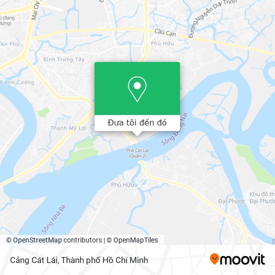 Bản đồ Cảng Cát Lái