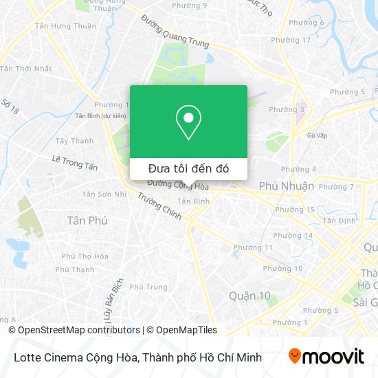 Bản đồ Lotte Cinema Cộng Hòa
