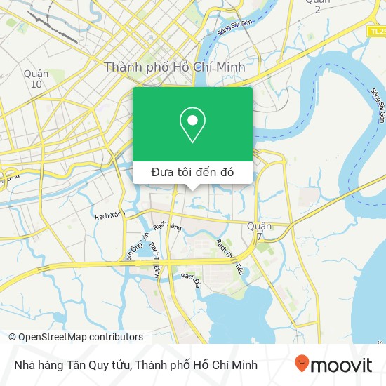Bản đồ Nhà hàng Tân Quy tửu