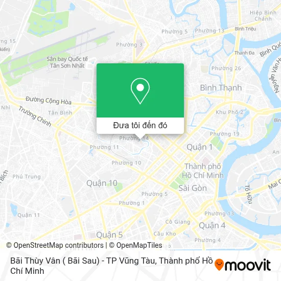 Bản đồ Bãi Thùy Vân ( Bãi Sau) - TP Vũng Tàu