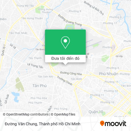 Bản đồ Đường Văn Chung