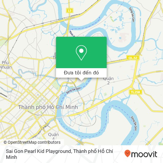 Bản đồ Sai Gon Pearl Kid Playground