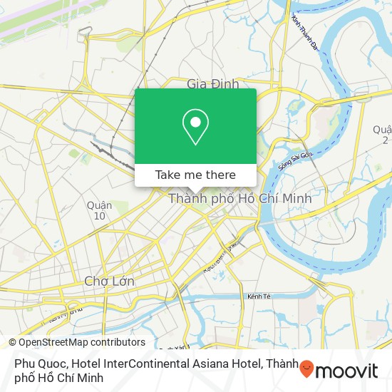 Bản đồ Phu Quoc, Hotel InterContinental Asiana Hotel
