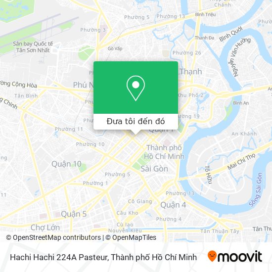 Bản đồ Hachi Hachi 224A Pasteur