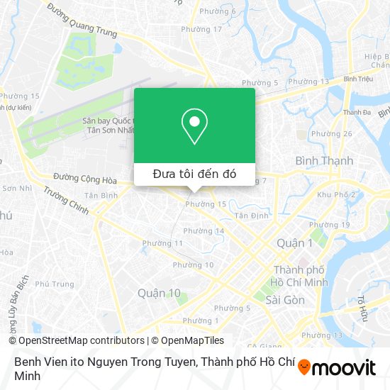 Bản đồ Benh Vien ito Nguyen Trong Tuyen