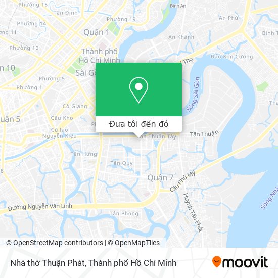 Bản đồ Nhà thờ Thuận Phát