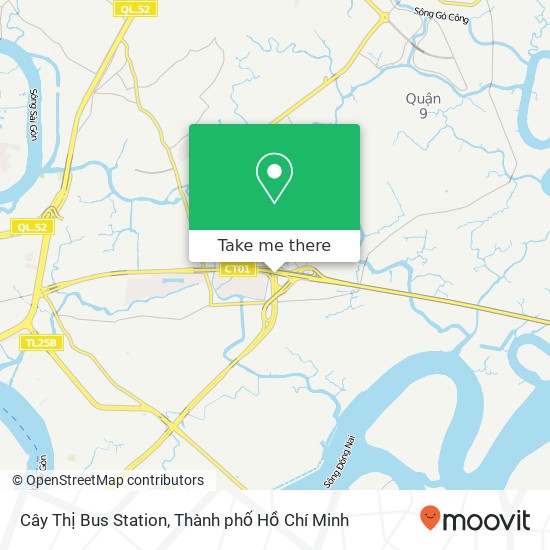 Bản đồ Cây Thị Bus Station