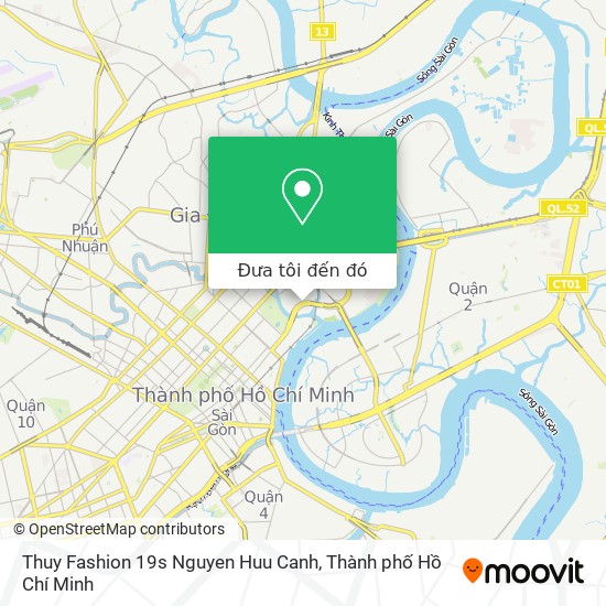 Bản đồ Thuy Fashion 19s Nguyen Huu Canh