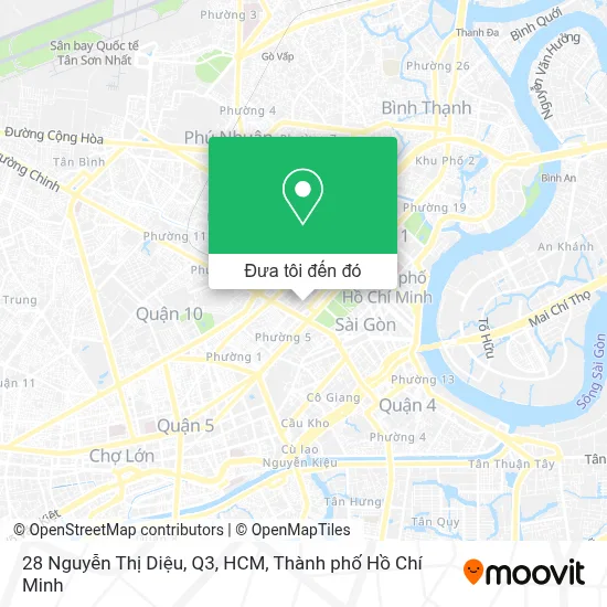 Bản đồ 28 Nguyễn Thị Diệu, Q3, HCM