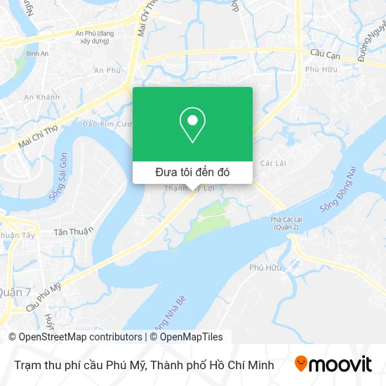 Bản đồ Trạm thu phí cầu Phú Mỹ