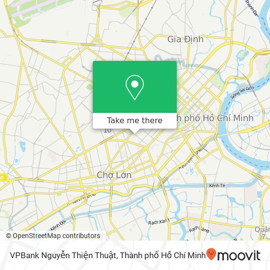 Bản đồ VPBank Nguyễn Thiện Thuật