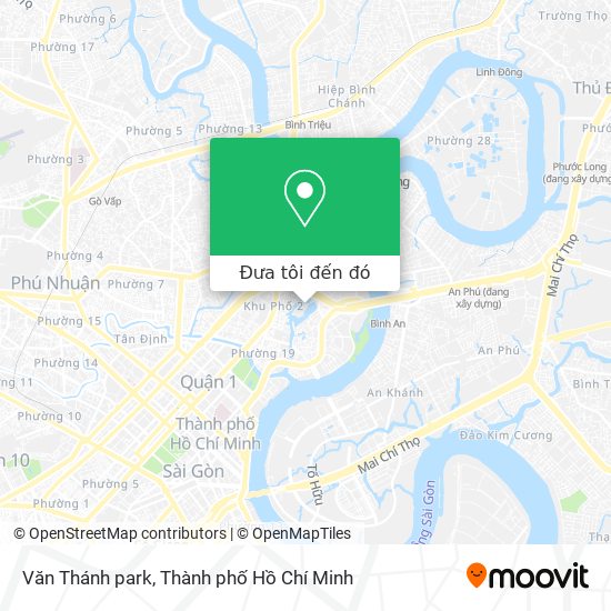 Bản đồ Văn Thánh park