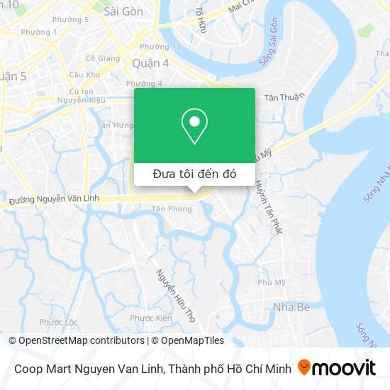 Bản đồ Coop Mart Nguyen Van Linh