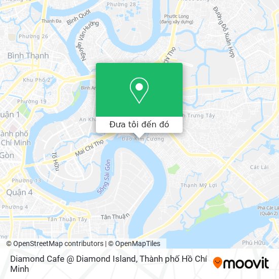 Bản đồ Diamond Cafe @ Diamond Island