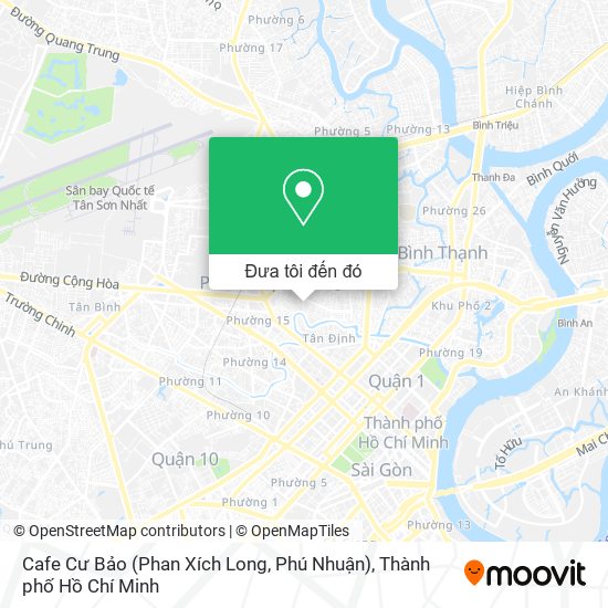 Bản đồ Cafe Cư Bảo (Phan Xích Long, Phú Nhuận)