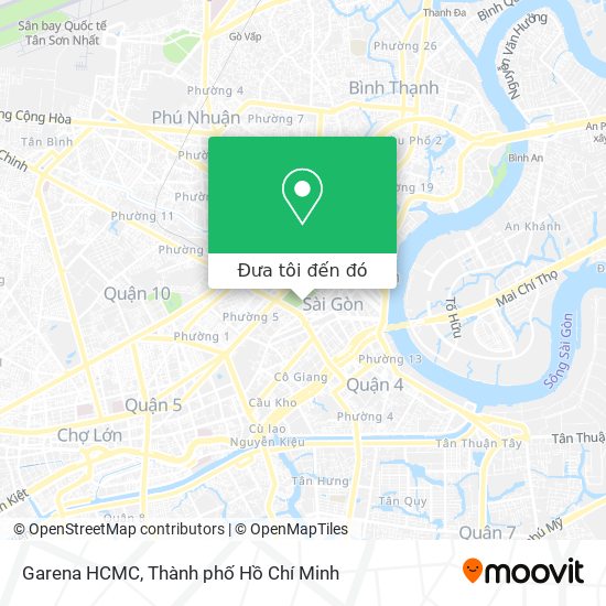 Bản đồ Garena HCMC