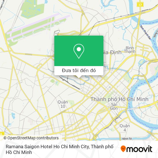 Bản đồ Ramana Saigon Hotel Ho Chi Minh City