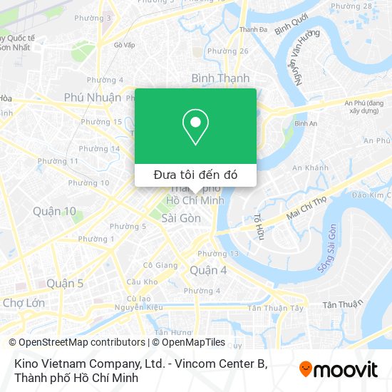 Bản đồ Kino Vietnam Company, Ltd. - Vincom Center B
