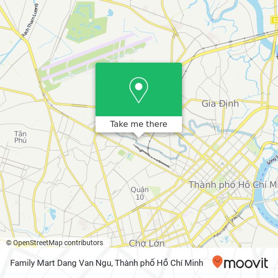 Bản đồ Family Mart Dang Van Ngu