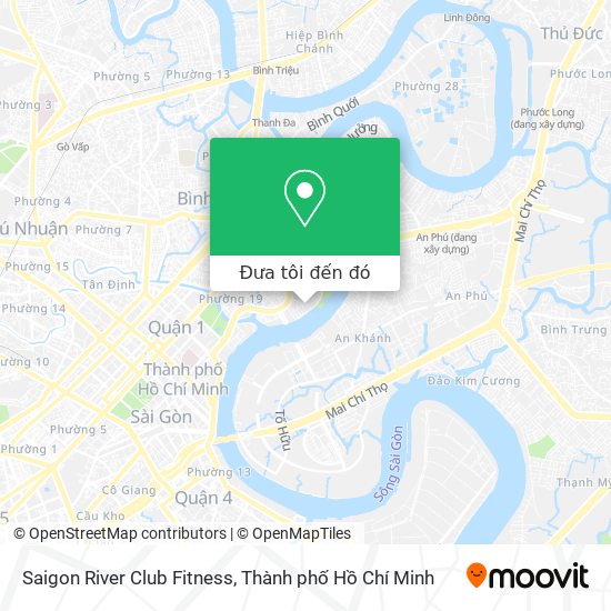 Bản đồ Saigon River Club Fitness