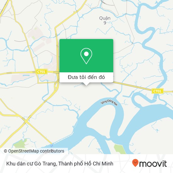Bản đồ Khu dân cư Gò Trang