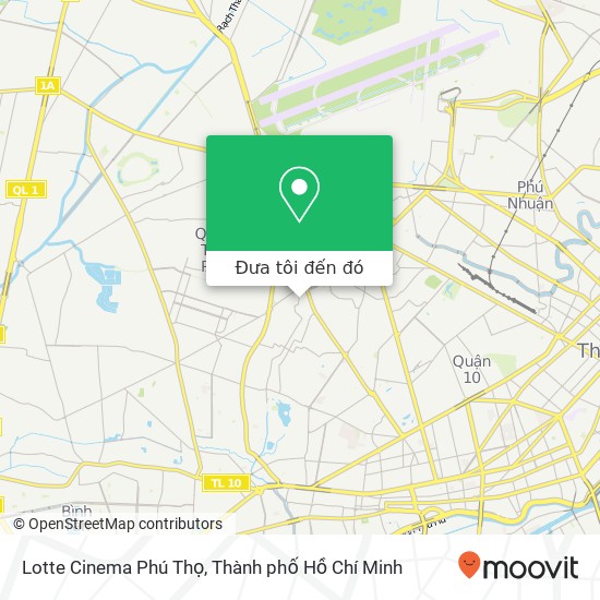 Bản đồ Lotte Cinema Phú Thọ