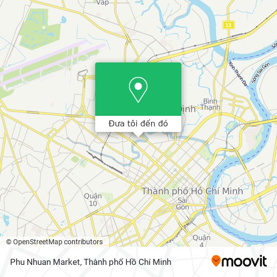 Bản đồ Phu Nhuan Market