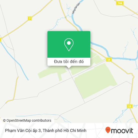 Bản đồ Phạm Văn Cội ấp 3