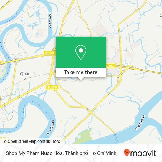Bản đồ Shop My Pham Nuoc Hoa