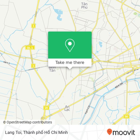 Bản đồ Lang Toi