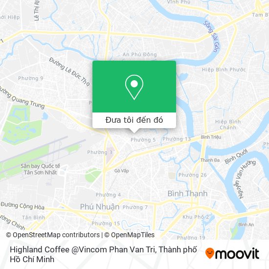 Bản đồ Highland Coffee @Vincom Phan Van Tri