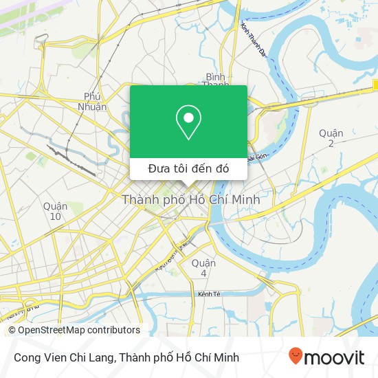 Bản đồ Cong Vien Chi Lang