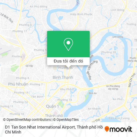 Bản đồ D1 Tan Son Nhat International Airport
