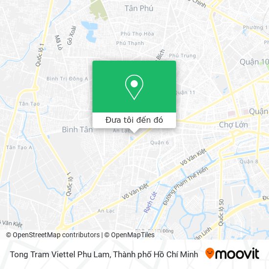 Bản đồ Tong Tram Viettel Phu Lam
