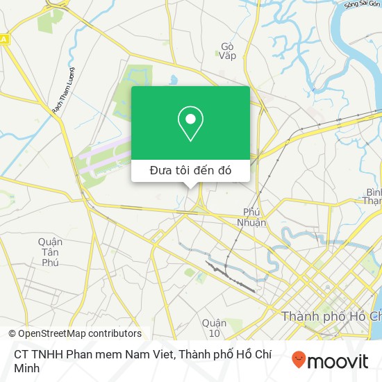 Bản đồ CT TNHH Phan mem Nam Viet